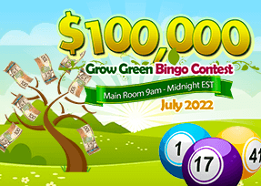 $100,000 Grow Green Bingo Contest
